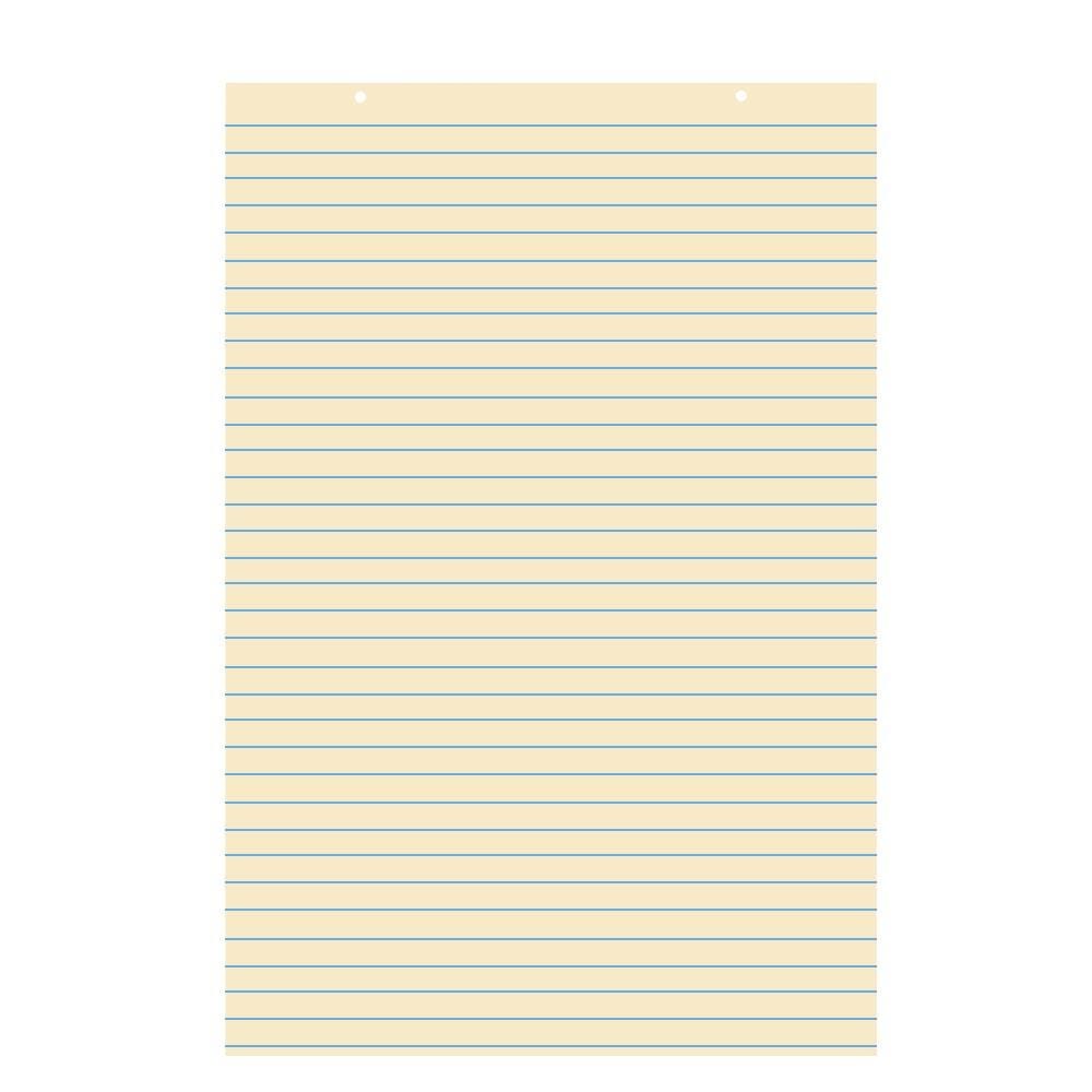 Image for School Smart Manila Tag Ruled Chart Paper, Jumbo Size, 36 x 24 Inches, 36 Sheets from School Specialty