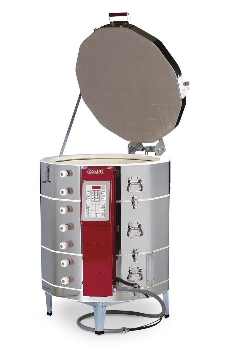 SKUTT Ceramic Kiln - Model KM-1231-3PK - 240V - 1 Phase