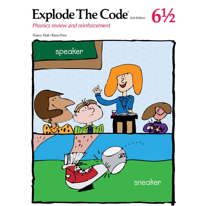 Explode The Code Book 6-1/2, Literacy & Phonics, 2nd Edition