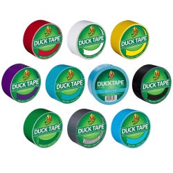 Colored Duct Tape, Assorted, Set of 10
