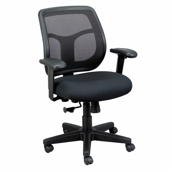 Eurotech Apollo Mid-Back Mesh Back Multi-Function Task Chair
