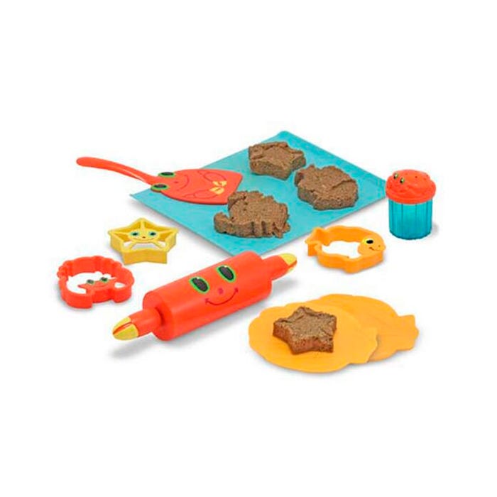 Melissa & Doug Seaside Sidekicks Sand Cookie Set, 11 Pieces