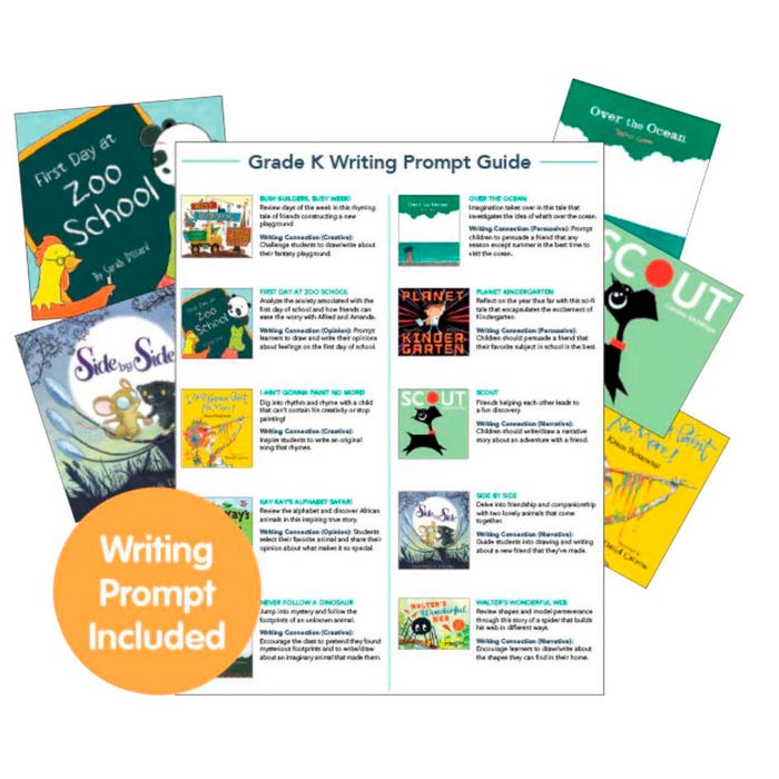 Achieve It! Read-Aloud Writing Connectors, Grades K, Set of 11