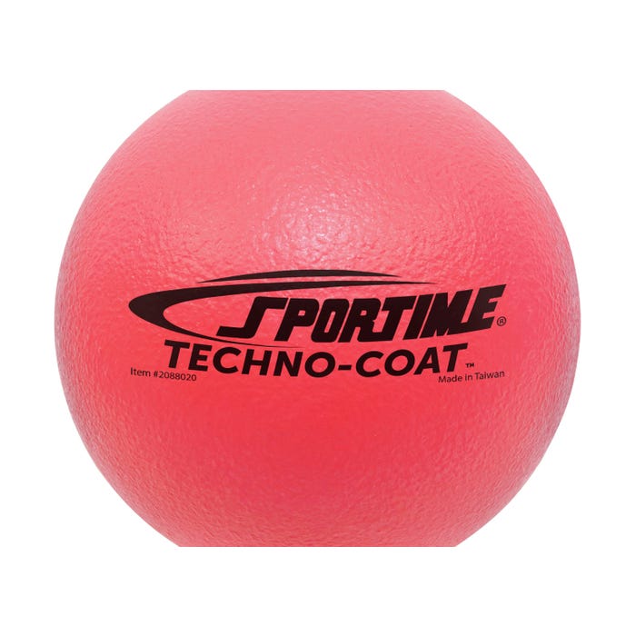 Sportime Techno-Coat Foam Medium Bounce Balls, 3-1/2 Inches, Set of 6