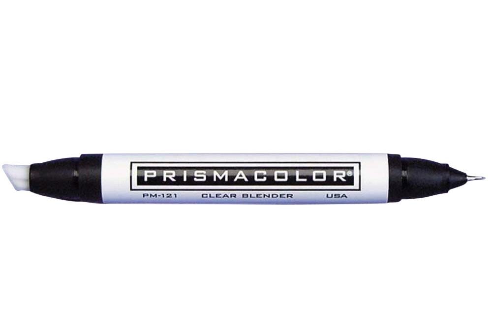 Prismacolor Premier Dual Ended Colorless Blender Pen, Chisel & Fine Tip 402985