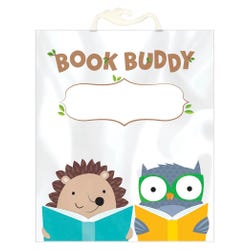Creative Teaching Press Woodland Friends Book Buddy Bags, 10-1/2 x 12-1/2 Inches, Pack of 6 2149200