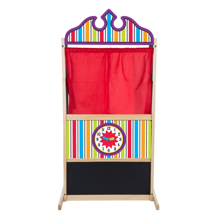 Melissa & Doug Puppet Theater, 24-3/4 x 18 x 52 Inches