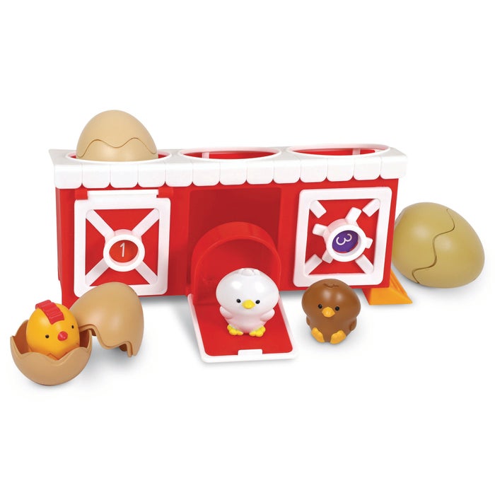 Learning Resources Peeksville Hide And Cheep Chicken Coop