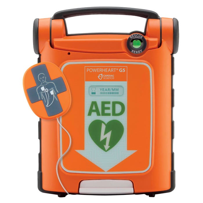 Zoll Powerheart G5 Fully Automatic AED With ICPR Electrode - English/Spanish