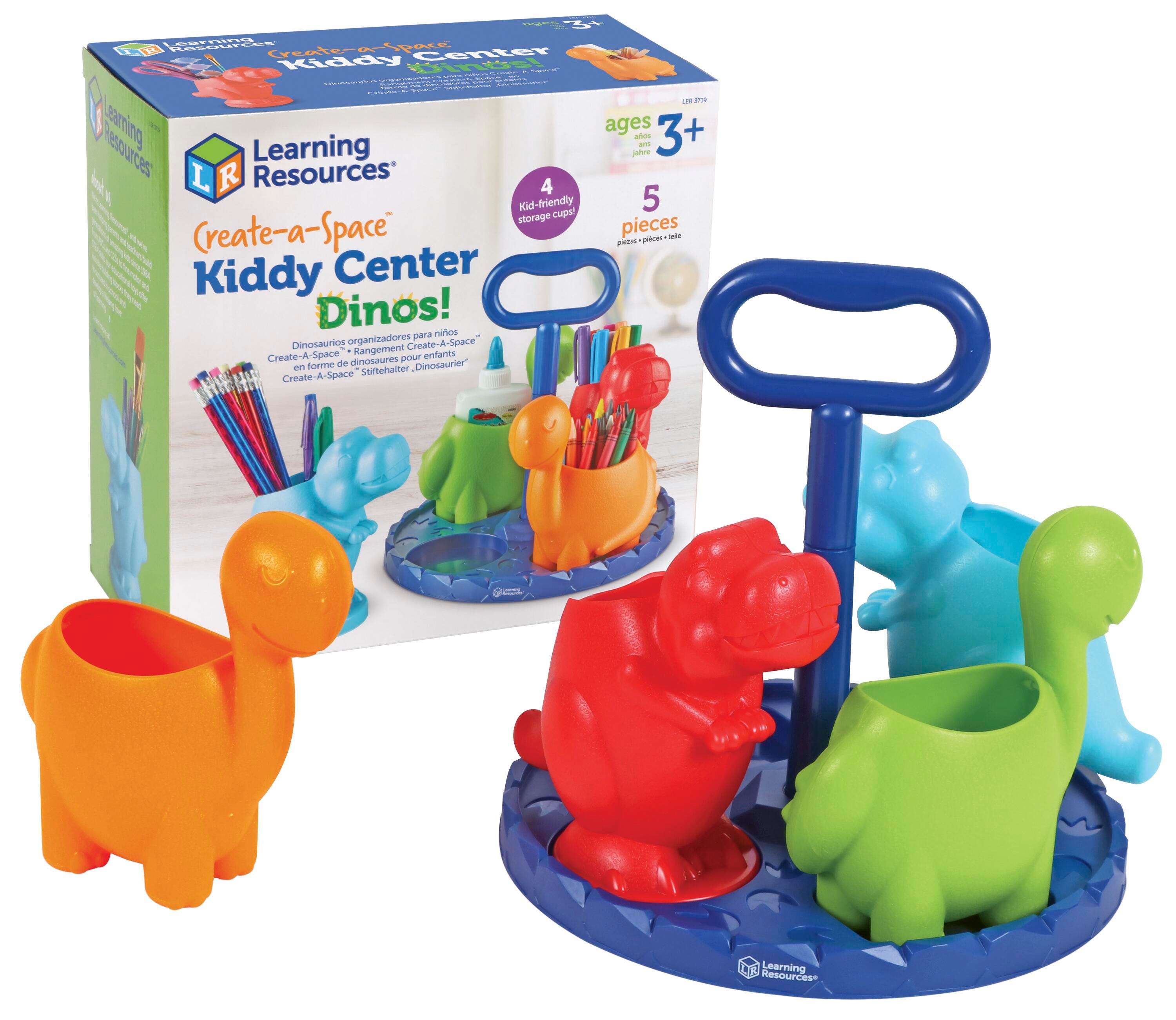 Learning Resources Create-a-Space Kiddy Center, Dinos 2123594