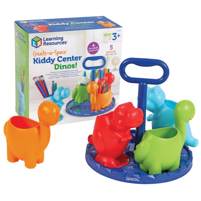 Learning Resources Create-a-Space Kiddy Center, Dinos