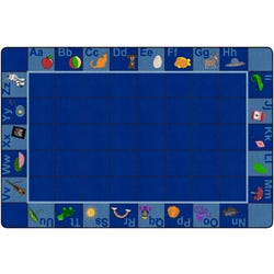 Image for Childcraft Alphabet Fun Educational Carpet, Rectangle from School Specialty