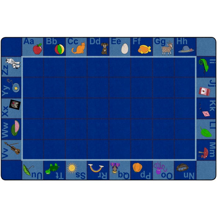 Childcraft Alphabet Fun Educational Carpet, Rectangle