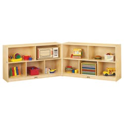 Jonti-Craft Low Mobile Fold-n-Lock, 96 x 15 x 29-1/2 Inches, Item Number 2105236