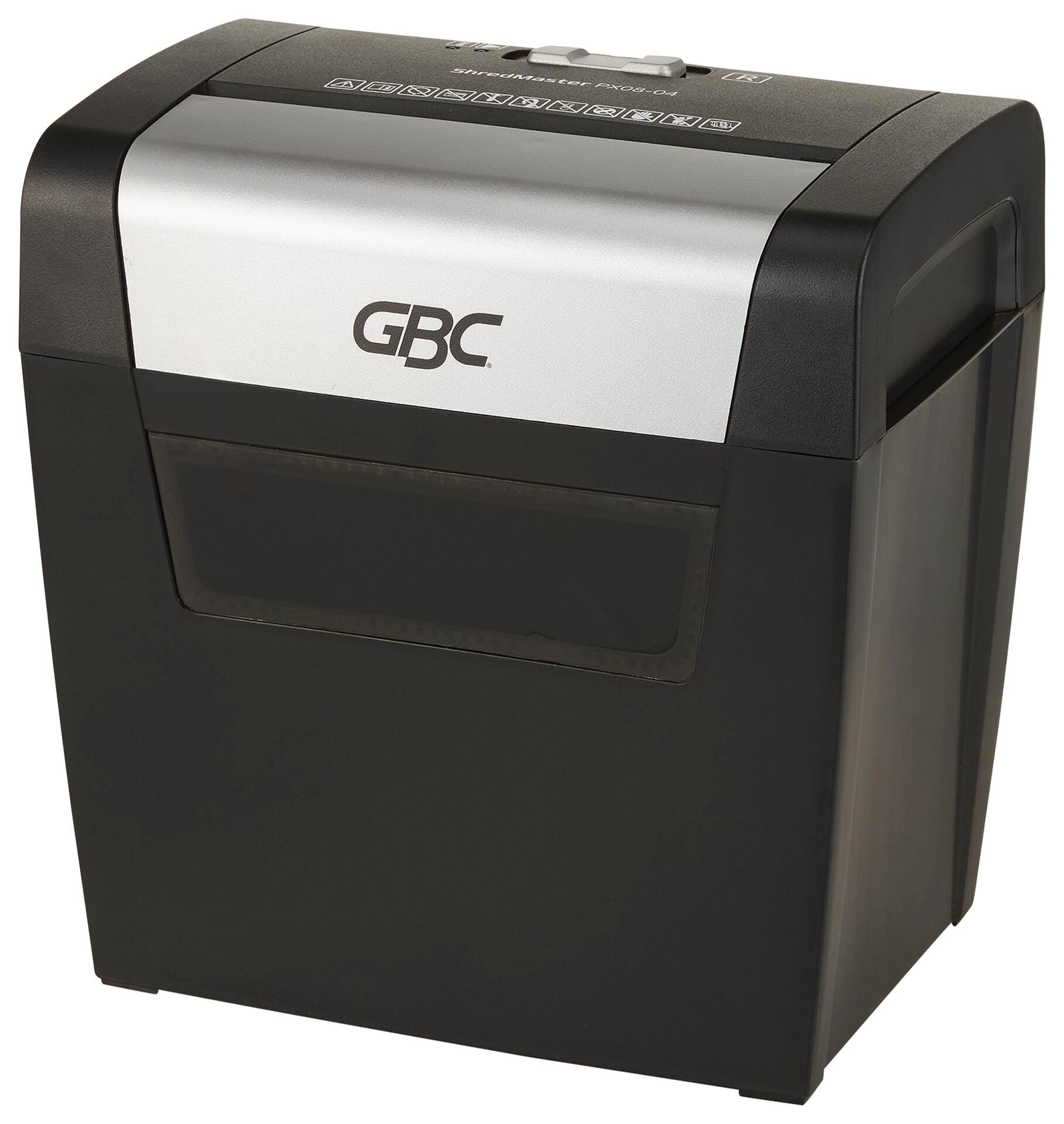 GBC ShredMaster PX08-04 Cross-Cut Paper Shredder GBC1757404, Item Number 2026240