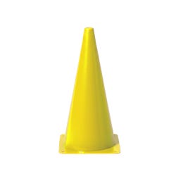 FlagHouse Colored Cones, Medium Weight, 15 Inch, Yellow