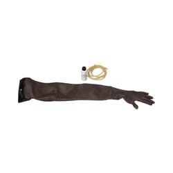 Venipuncture and Injection Training Arm Skin and Vein Replacement Kit, Dark