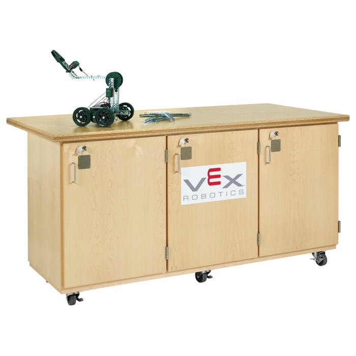 Diversified Woodcrafts Robotics Workbench, 72 x 28 x 37 Inches