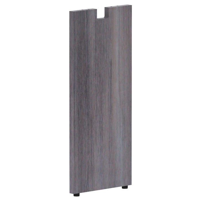 Lorell Credenza Half Leg Support, 28-1/2 Inches, Weathered Charcoal