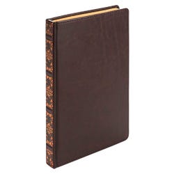 Samsill Vintage Hardbound Journal, 5-1/4 x 8-1/4 Inches, Brown, 100 Sheets, Item Number 2100817