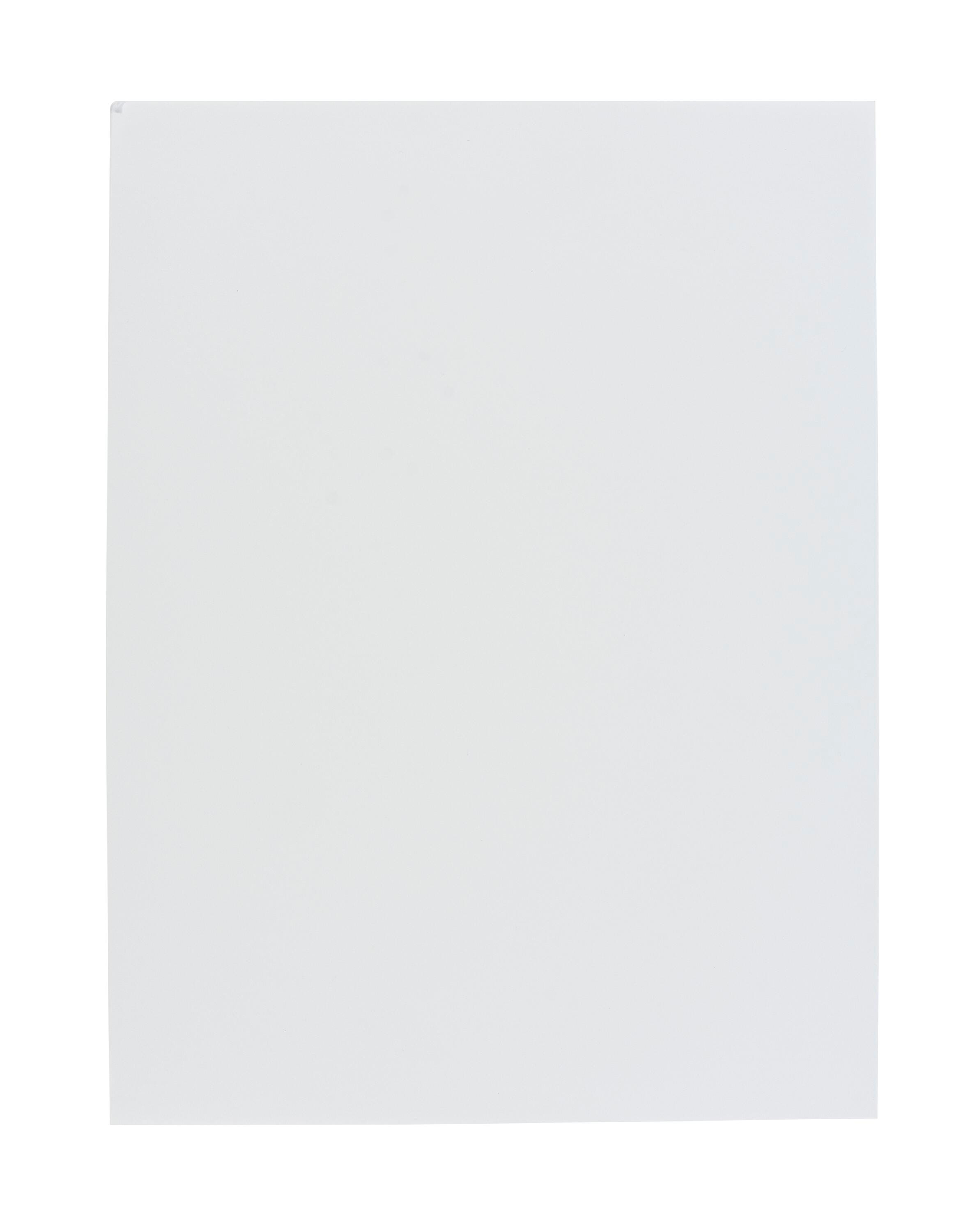 Sax Colored Art Paper, 9 x 12 Inches, White, 50 Sheets 401972