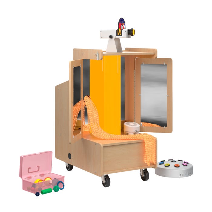 Snoezelen Mobile Mini Cart, Waterless Deluxe