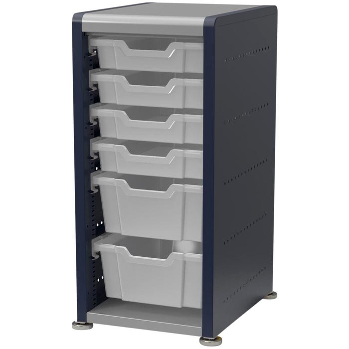 Classroom Select Geode Cabinet, 6 Tote Trays