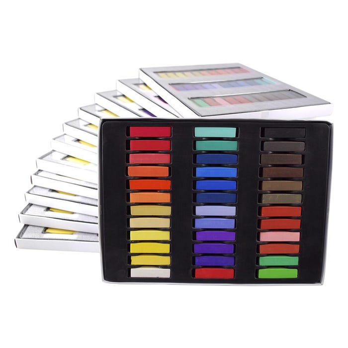 Royal Brush Chalk Pastel Classroom Pack, Assorted Colors, Set of 432