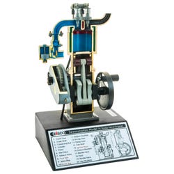 Eisco Labs Four-Stroke Gas Engine Model