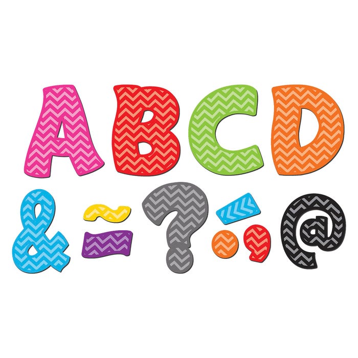 Teacher Created Resources Magnetic Letters, 3 Inches, Fantastic Font, Set of 67