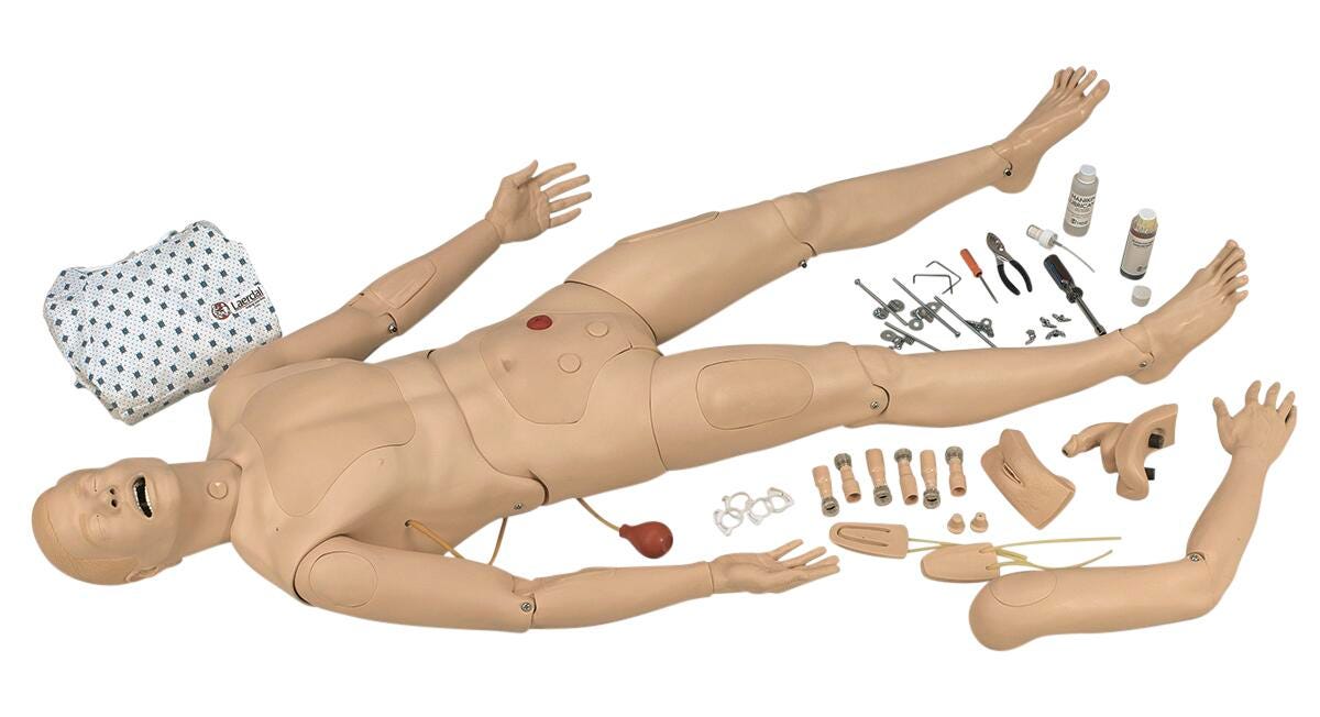 Image for Laerdal® Nursing Kelly Manikin Non-SimPad® Capable, White from School Specialty