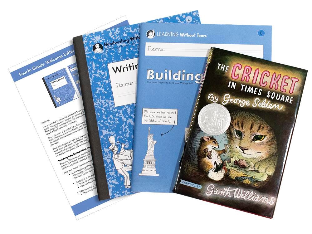 Learning Without Tears Reading & Writing Boost Bundle, Grade 4, Item Number 2090799