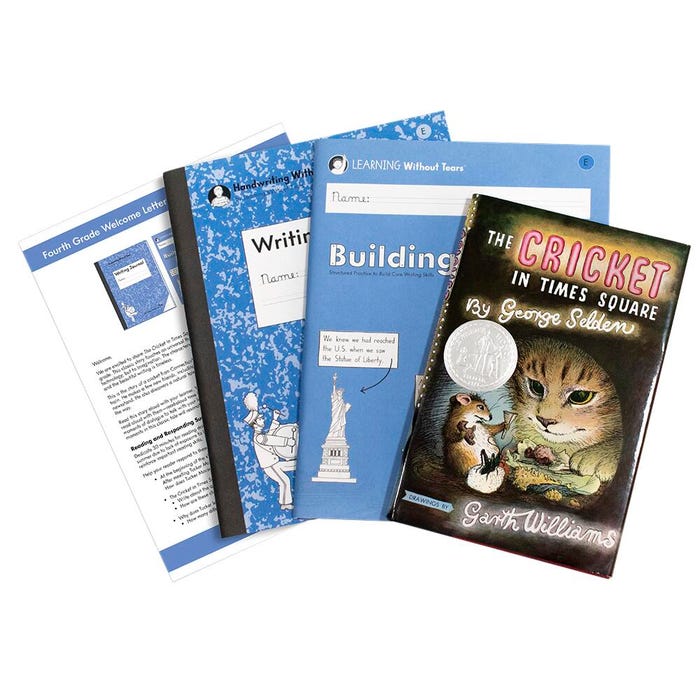 Learning Without Tears Reading & Writing Boost Bundle, Grade 4