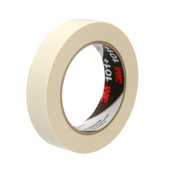 3M 101+ Value Masking Tape, 1 Inch x 60 Yards, Tan