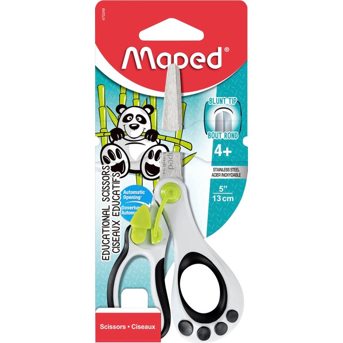 Maped Koopy Spring Assisted Scissors, 5 Inches, Set of 12