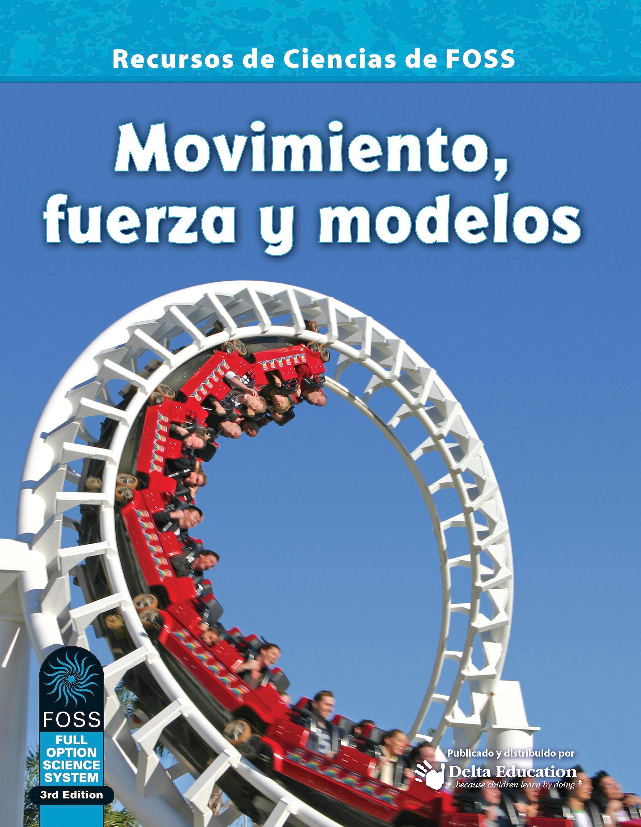 FOSS Third Edition Motion, Force, and Models Science Resources Book, Spanish, Pack of 16, Item Number 1408287