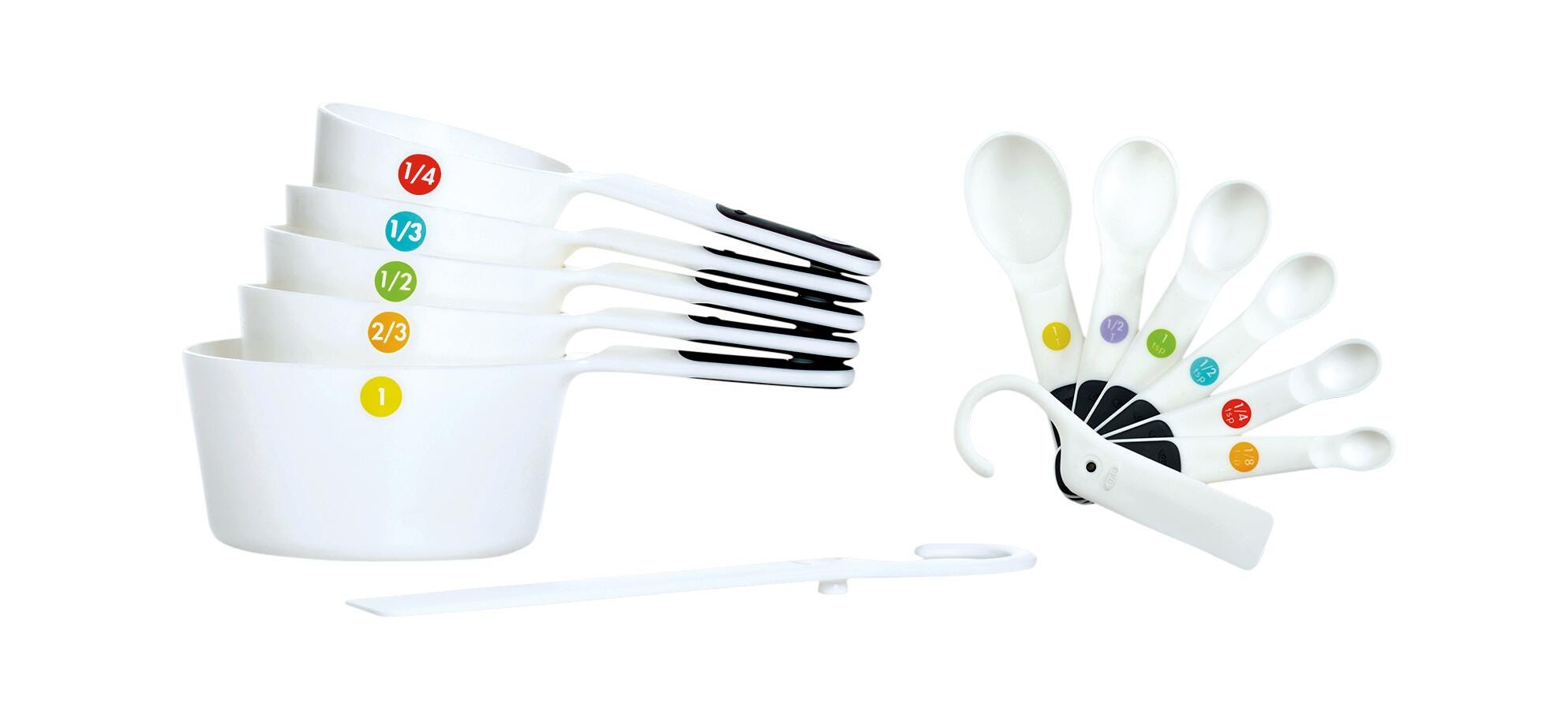 Good Grips 6-Piece Measuring Cup Set, White