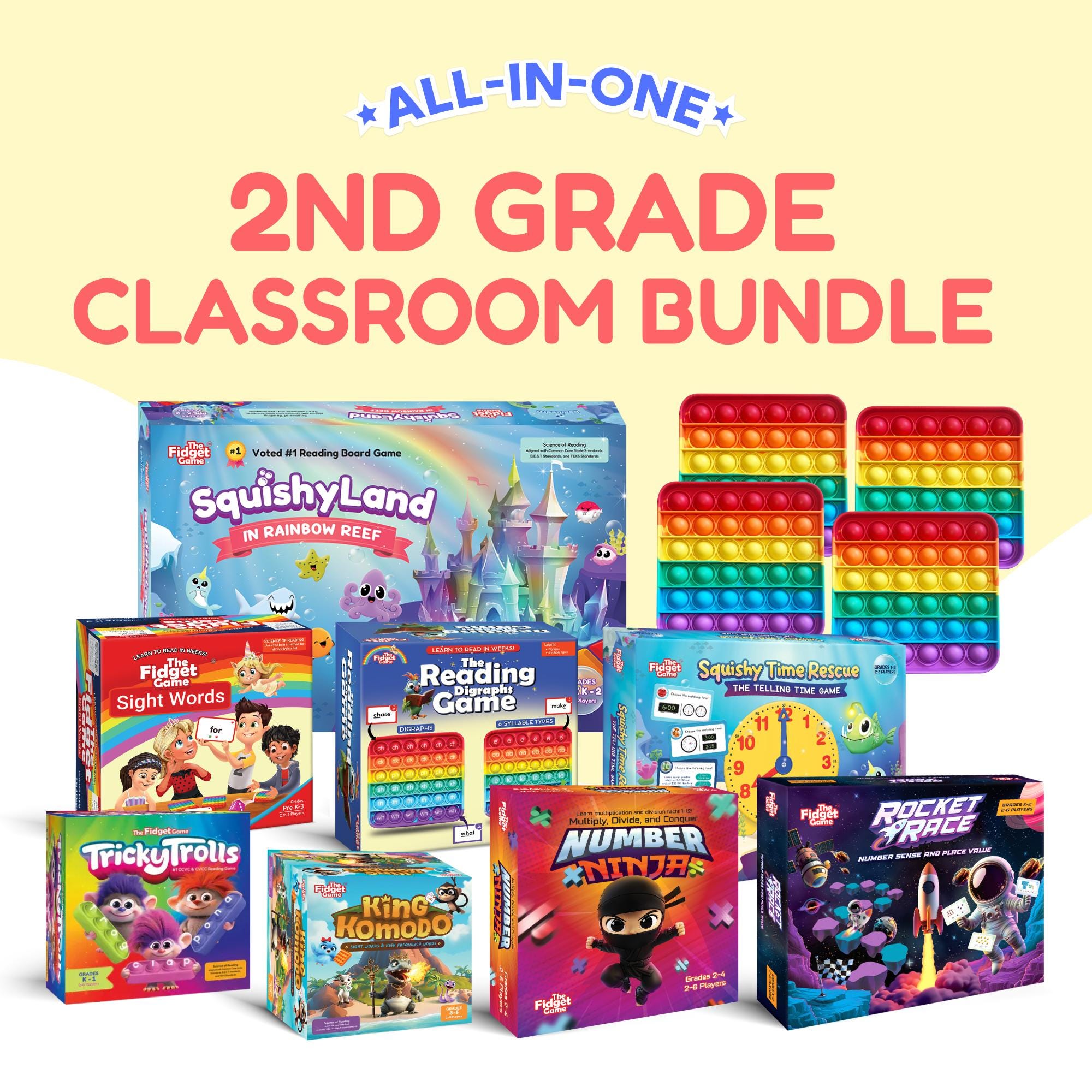 Image for The Fidget Game 2nd Grade Classroom Bundle from School Specialty