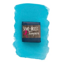 Jack Richeson Semi-Moist Tempera Cake, Turquoise