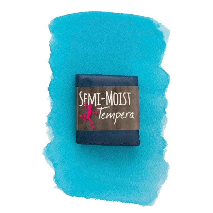 Jack Richeson Semi-Moist Tempera Cake, Turquoise