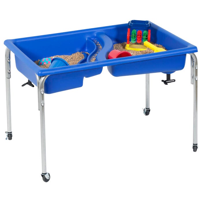 Children's Factory Neptune Activity Table, 35 x 24 x 18 Inches, Blue