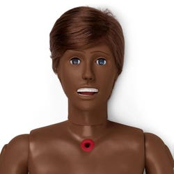 Gaumard Susie Simon Patient Care Simulator without Ostomy, Dark Skin Tone