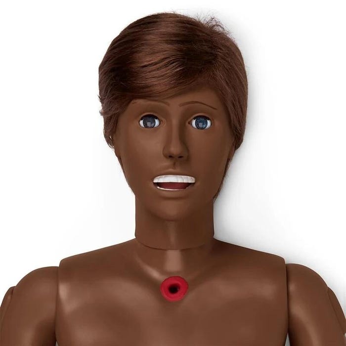 Gaumard Susie Simon Patient Care Simulator without Ostomy, Dark Skin Tone