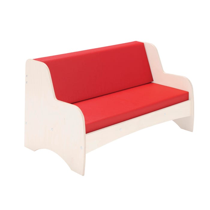 Childcraft Family Living Room Couch Replacement Cushions, Red, 34-1/2 x 18 x 13 Inches