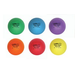 Sportime Supersafe Balls, Assorted Colors, Set of 6, Item Number 1017307