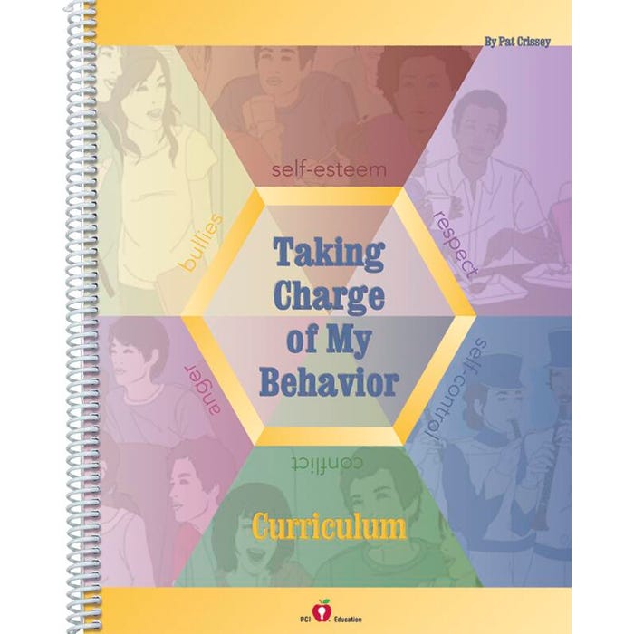 PCI Educational Publishing Pro-Ed Taking Charge of My Behavior Book Curriculum