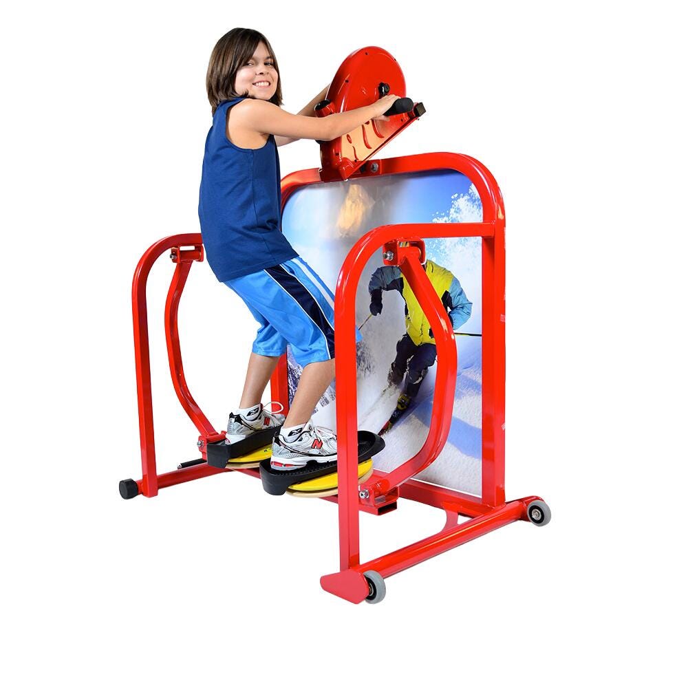 KidsFit Cardio Deluxe Skier, Elementary, Ages 8 to 10
