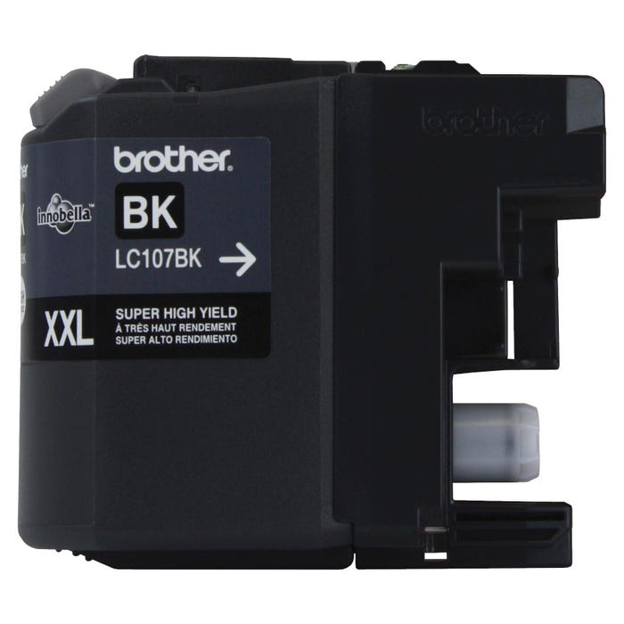 Brother Ink Toner Cartridge, LC107BK, Black