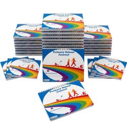 Hammond & Stephens Primary Writing Journal, 8-1/2 x 11 Inches, 48 Sheets, Pack of 35