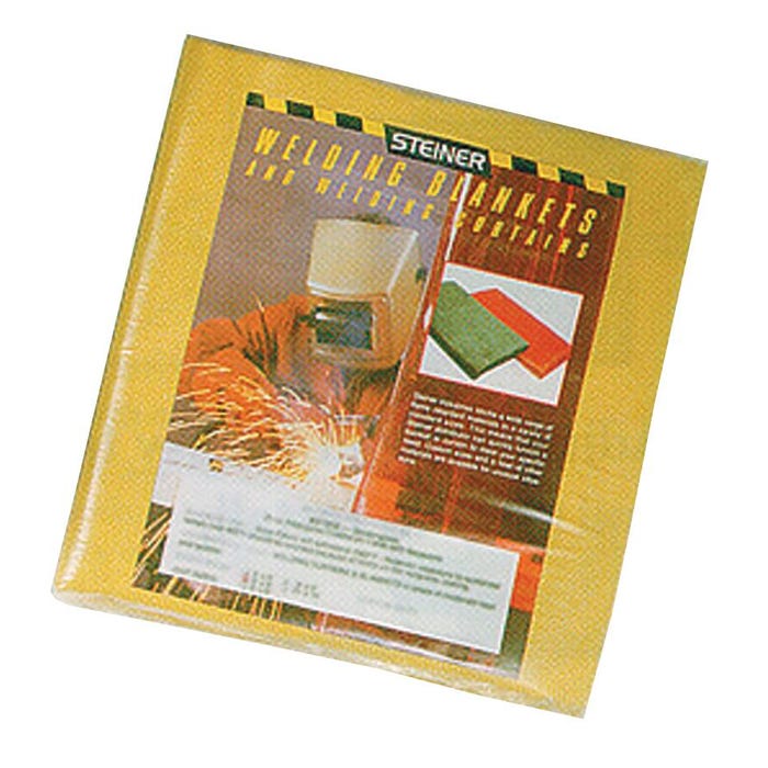 Steiner Enterprises Inc Toughguard Welding Blanket, 6 X 8 ft, 0.035 in, Heat-Cleaned Fiber Glass